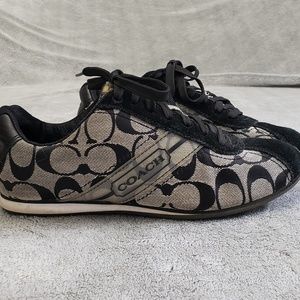Coach tennis shoes, sz 6.5